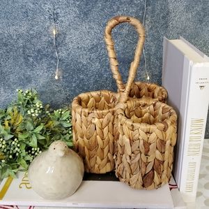 ☆SOLD☆•Home decor• Basket caddy